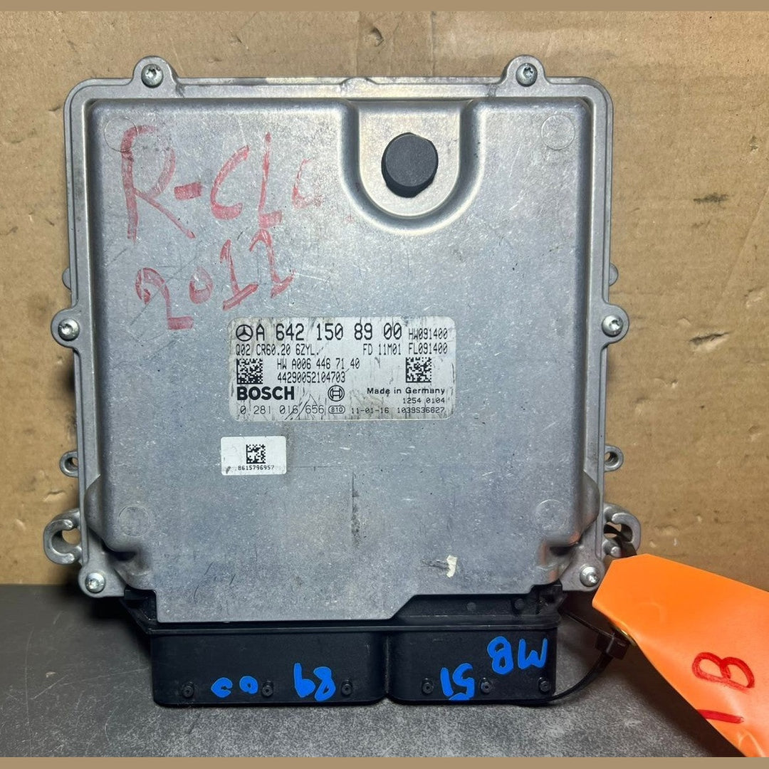 08-12 Mercedes W164 R-Class Engine Control Module Unit ECM ECU A642 1508900 OEM