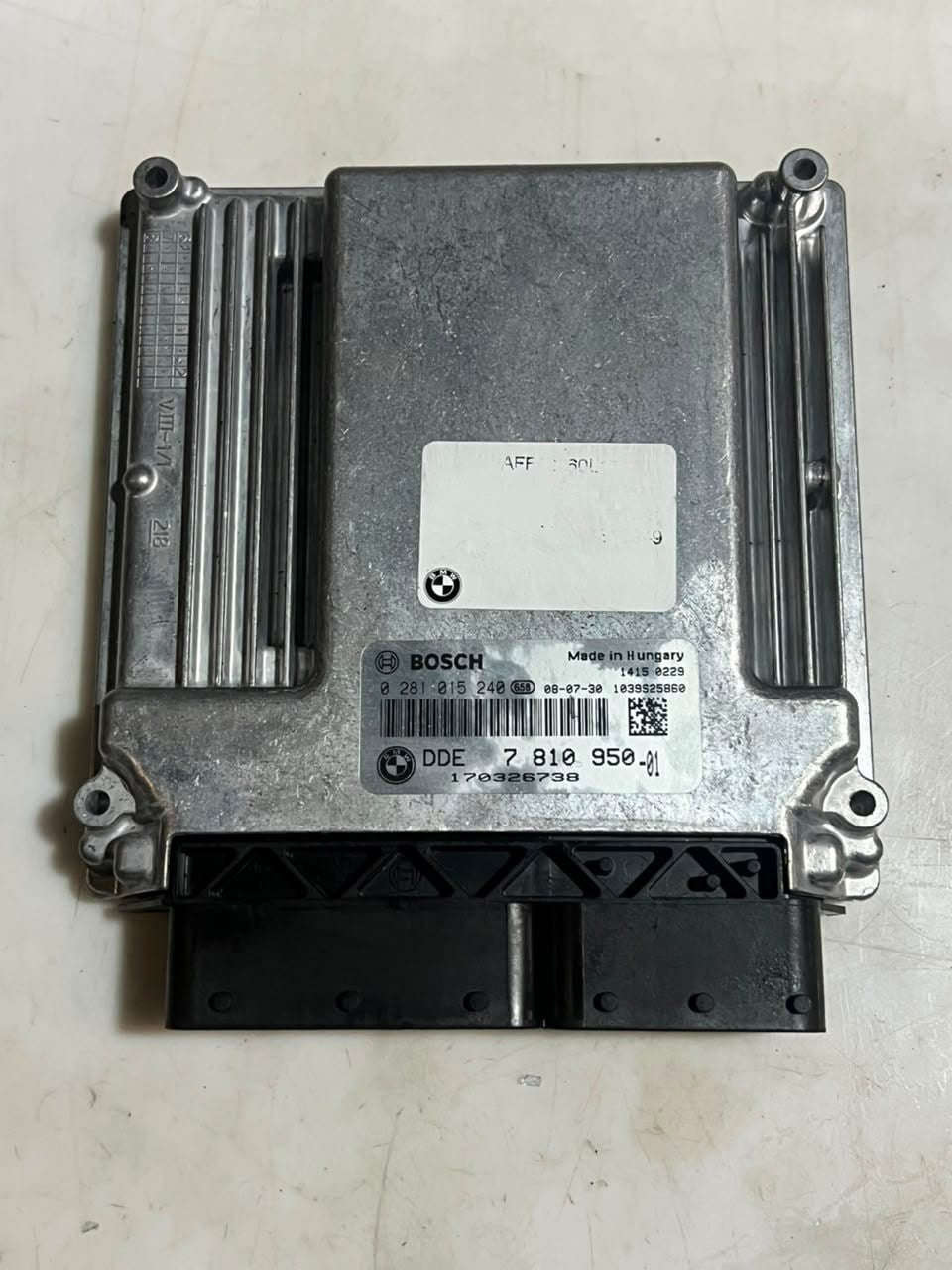 2007-2013 BMW X5 E70 X6 E71 M57 Engine Control Unit ECU EST DDE+CAS 7810950