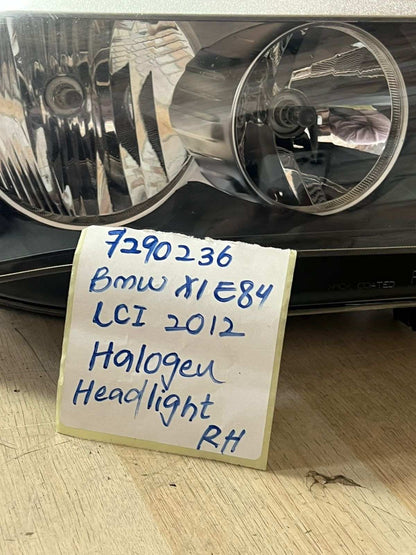 2010-2015 BMW X1 E84 Front Right Headlight 7290236 X1 E84 HELOGEN