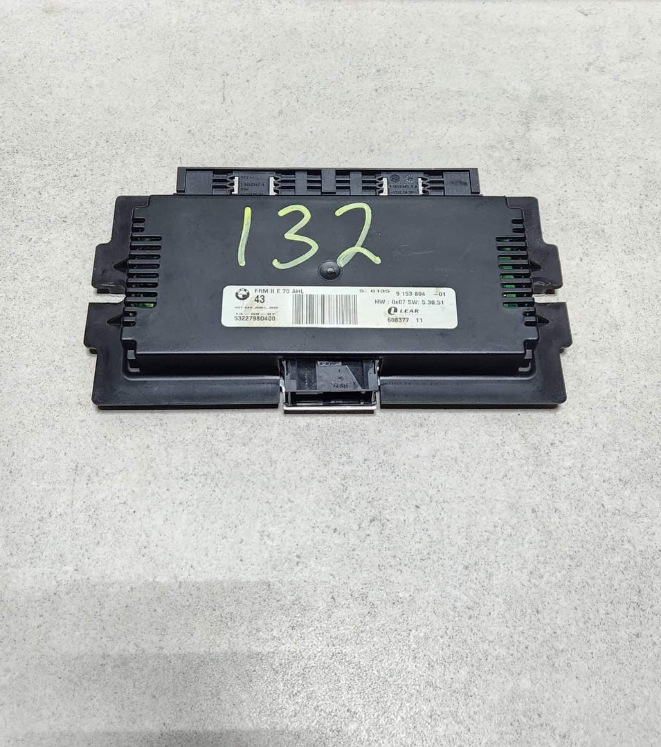 2007-2013 BMW X5 E70 Footwell Light Control Module 9153804 OEM