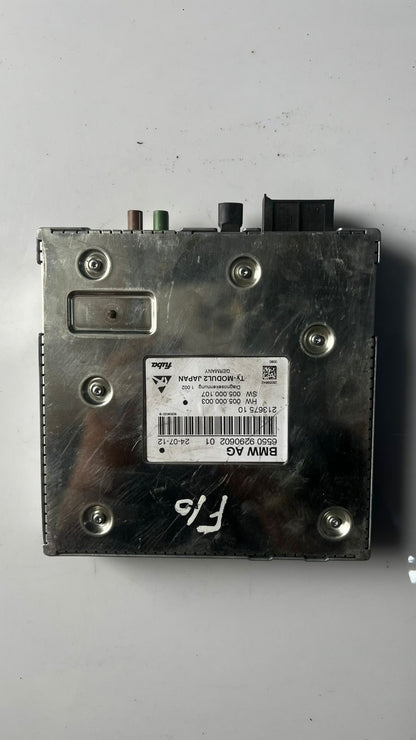 12-15 BMW X5 F15 X3 F25 F01 F30 F07 F10 F18 F06 F12 Tv Module 9290602