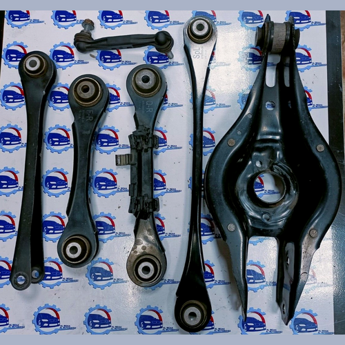12-18 BMW F30 3-SERIES AWD SET OF 5 REAR RIGHT UPPER & LOWER CONTROL ARM OEM