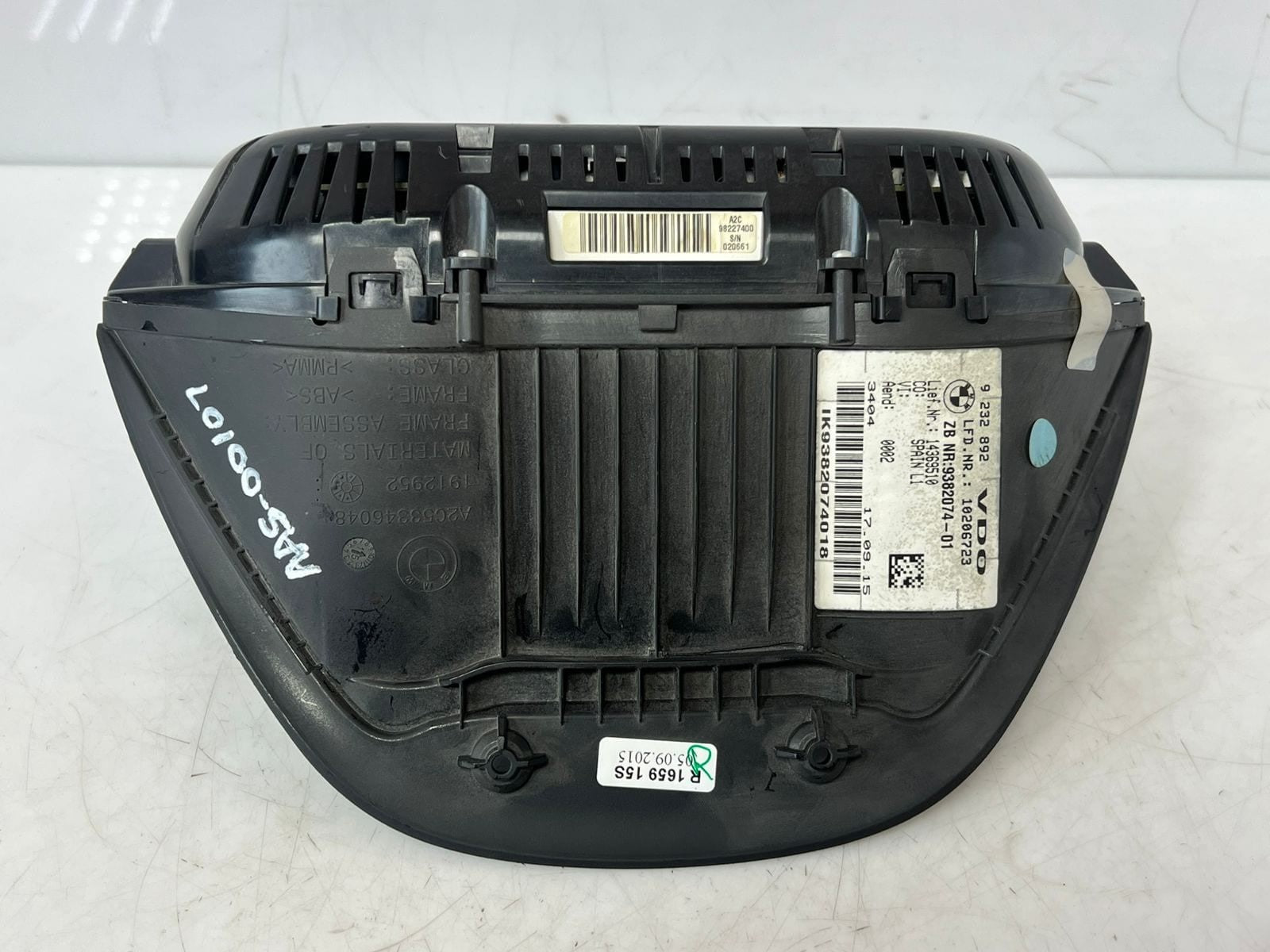 BMW 1' 2' F20 F21 F22 and F23 Instrument Cluster Speedometer 9382074 OEM