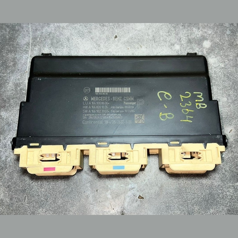 14-17 Mercedes-Benz W166 GL ML Passenger Seat Control Module A166 9008606 OEM