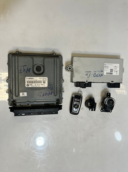 BMW 5 Series F10 N47D Engine Control Unit ECU SET DDE+ CAS4+ 1KEY 8513250