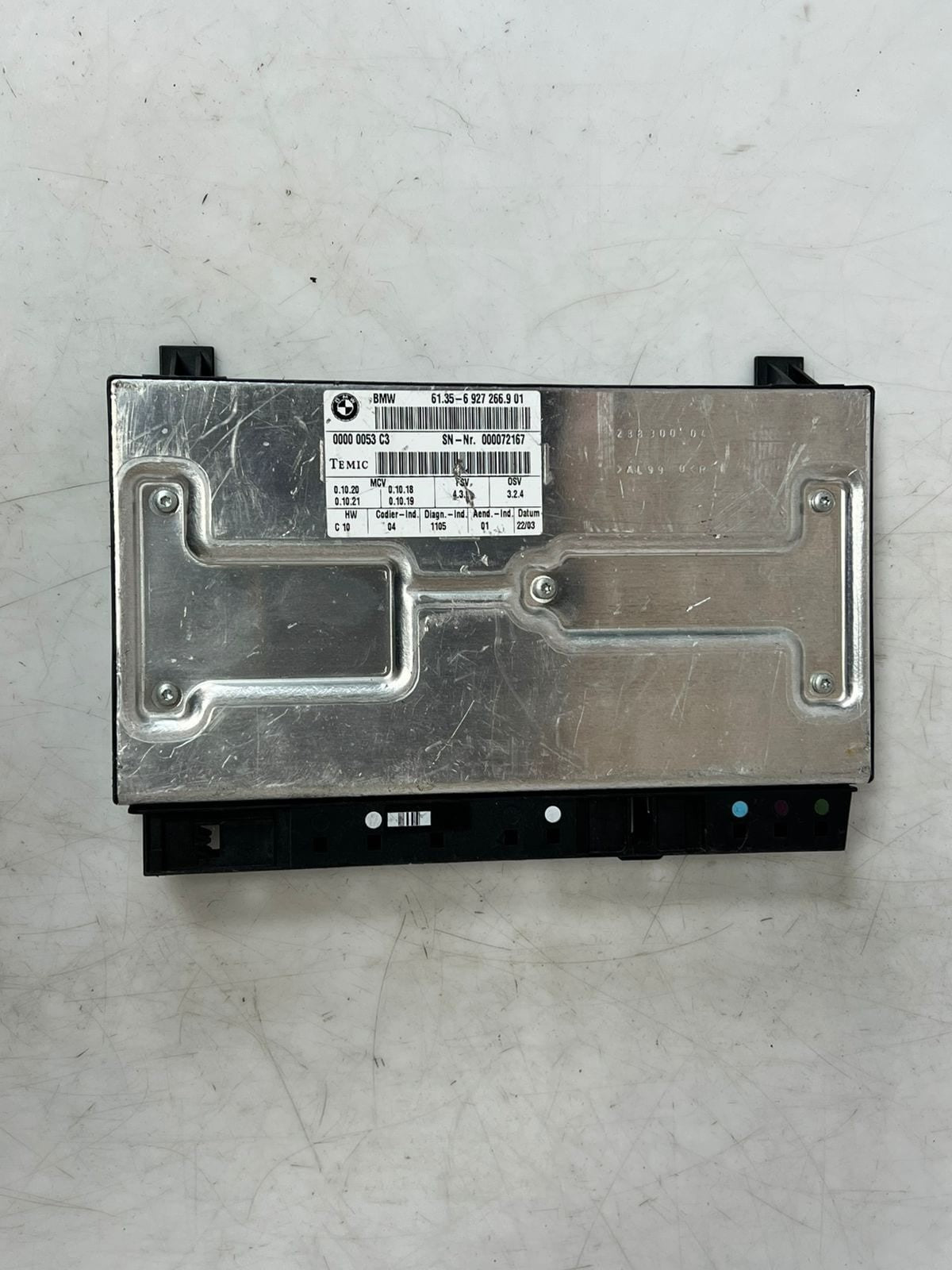 2002-2006 BMW 530i 750Li 7' F01 E65 E66 E60 E61 Seat Control Module 6927266 OEM