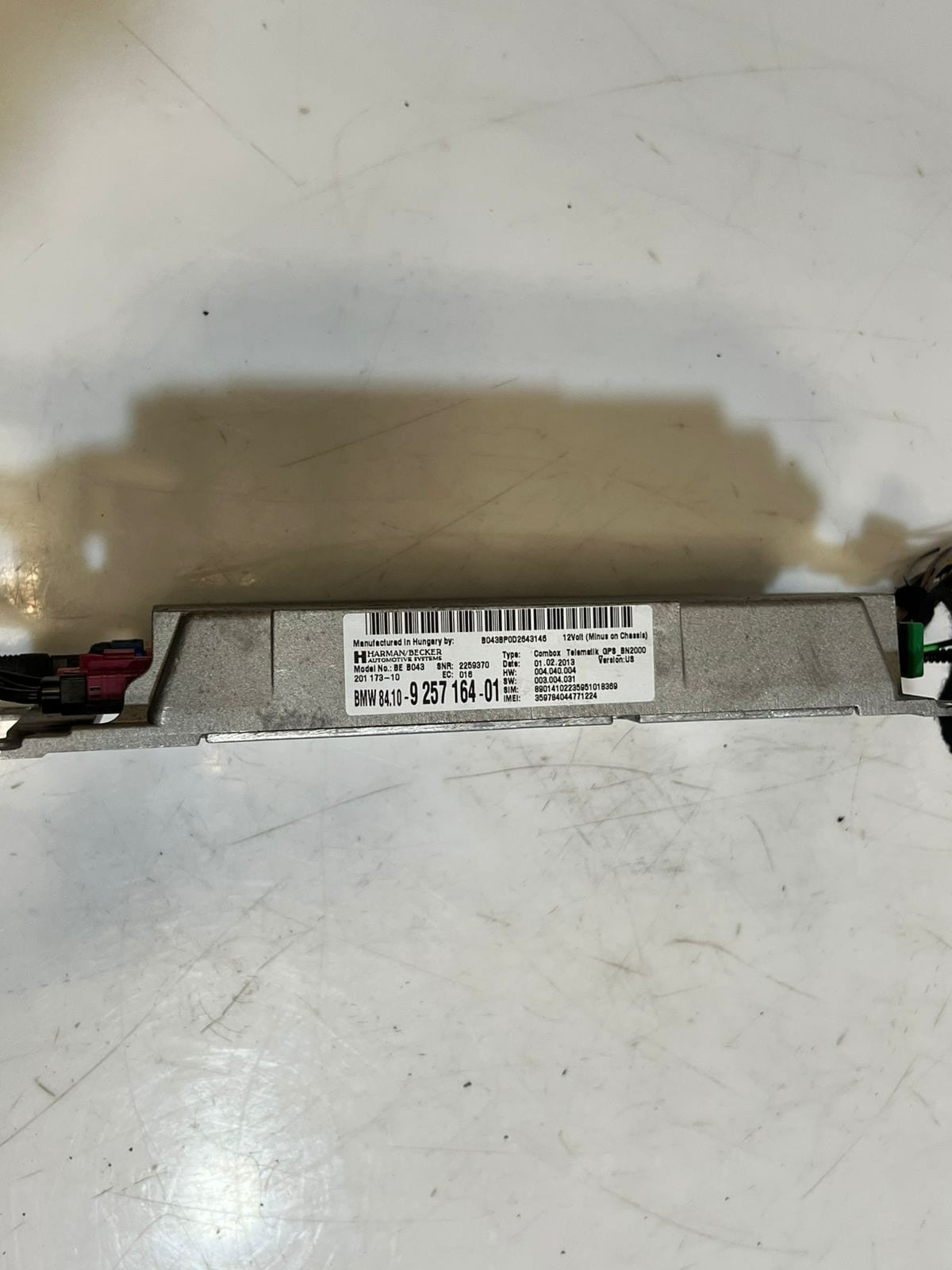2008-2015 BMW 328i 3 Series X1 X5 HARMAN Telematics Control Module 9257164 OEM