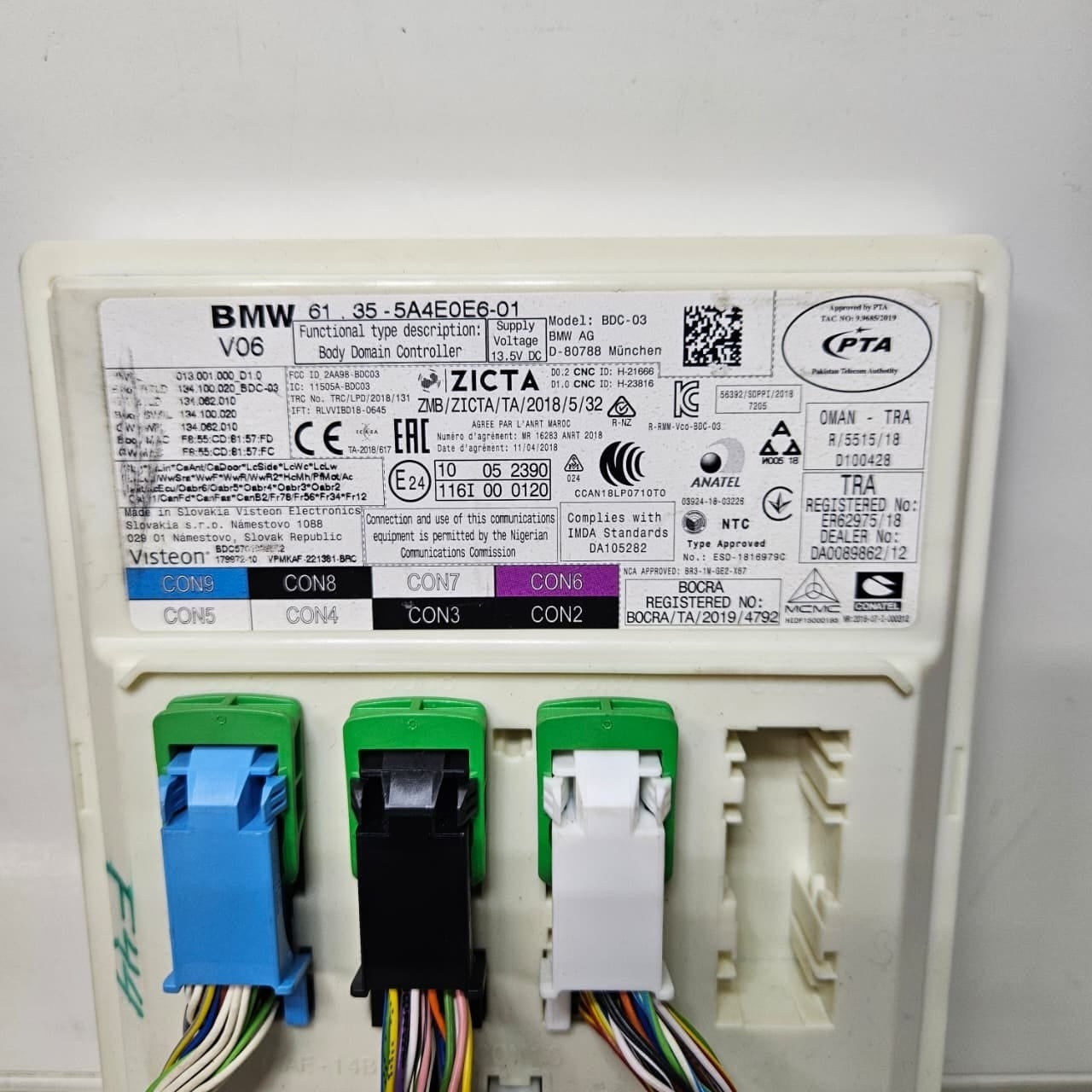 5A2A684-2019 BMW F44 218I B38 2.0 Engine Control Unit ECU DDE Key Set