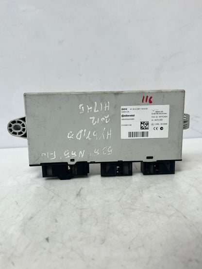 2012 BMW 535i F10 N55 HYBRID Remote Central Locking Control Module 9282116 OEM