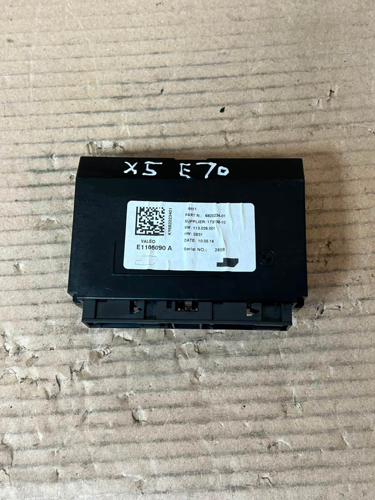 2016 BMW 2 Series F20 F21 E70 X5 F22 F23 Air Conditioning Control Module 6820234