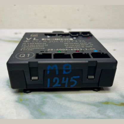 2008-2018 Mercedes-Benz C300 Door Control Module A2048707326 W204 C-Class and X2