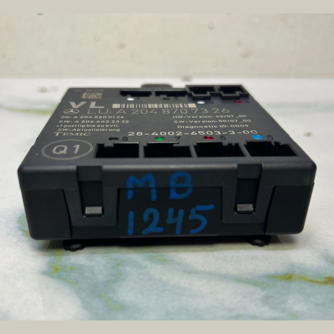 2008-2018 Mercedes-Benz C300 Door Control Module A2048707326 W204 C-Class and X2