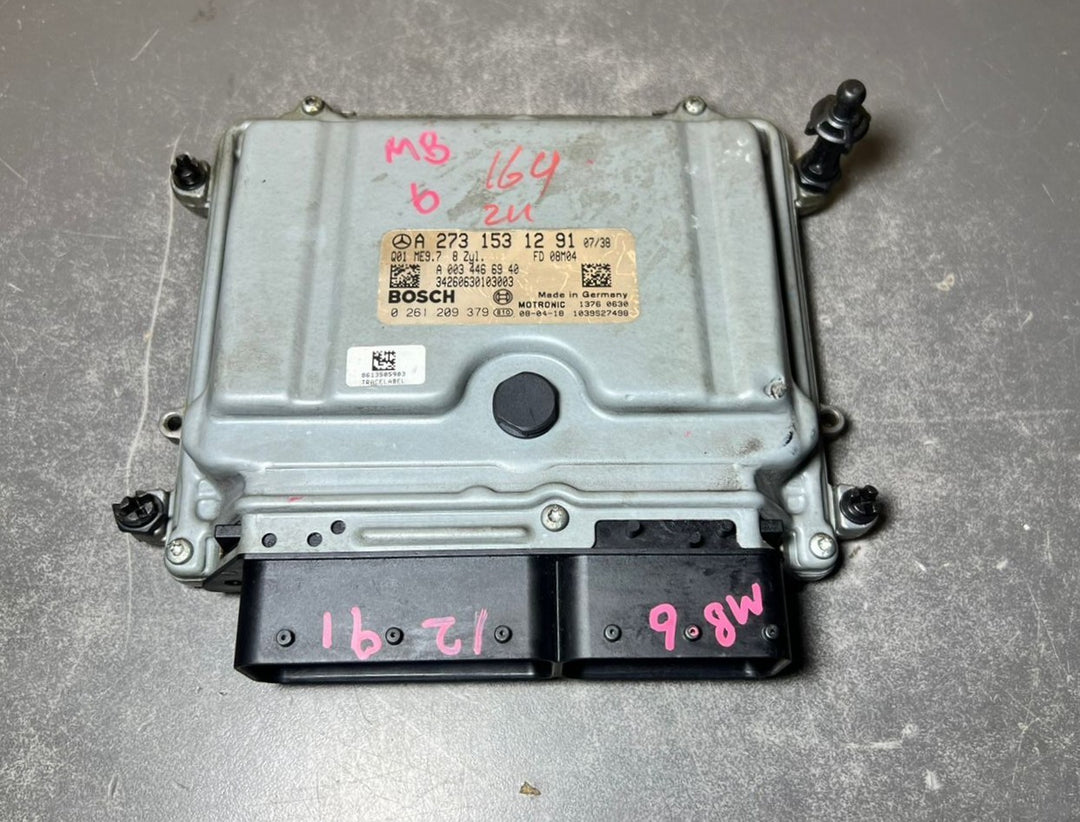 07-12 Mercedes W164 GL450 Engine Control Module Unit ECM ECU A273 1531291 OEM