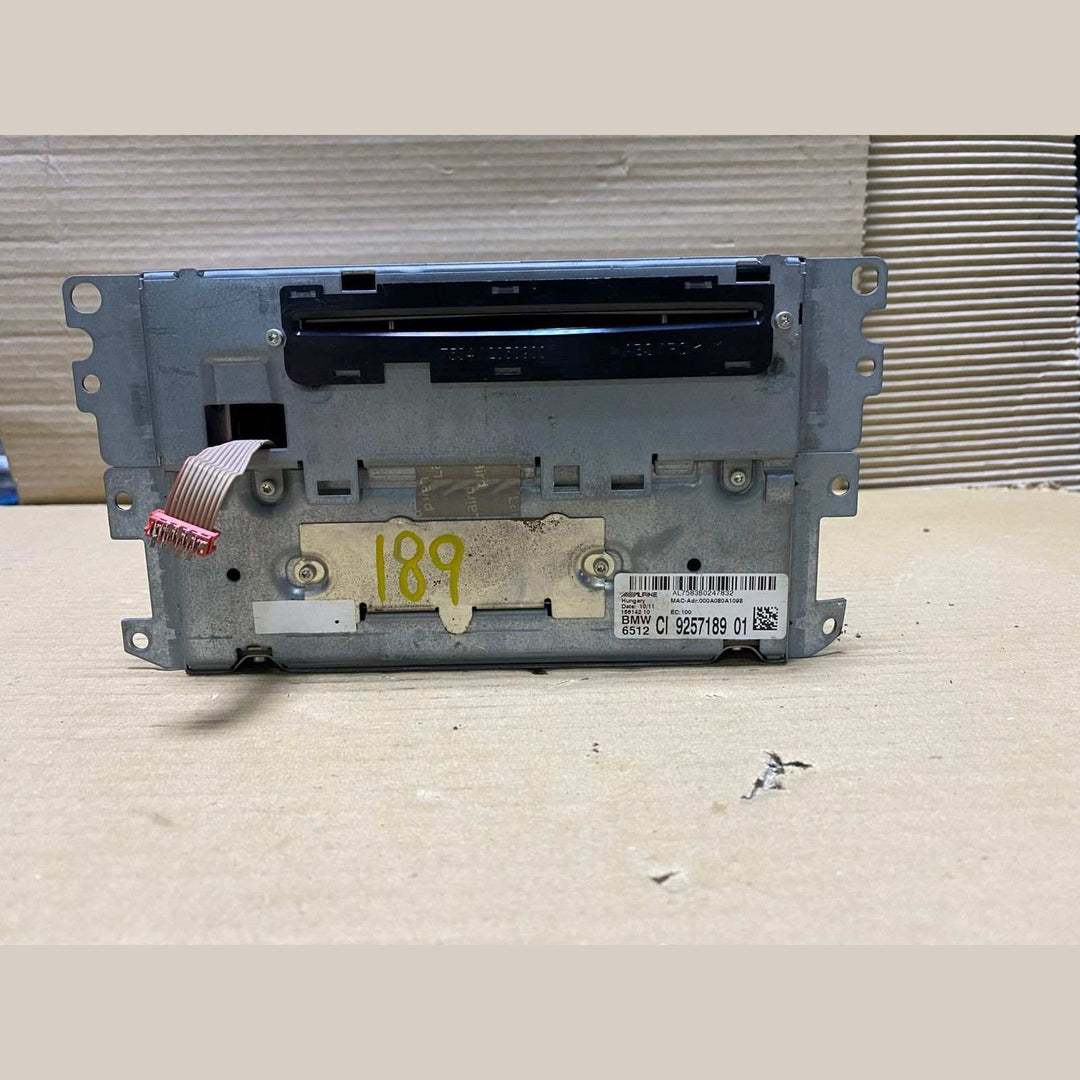 BMW Navigation Alpine CIC Head Unit 9257189 E90, E91 LCI, E82, E88, and X1 E84