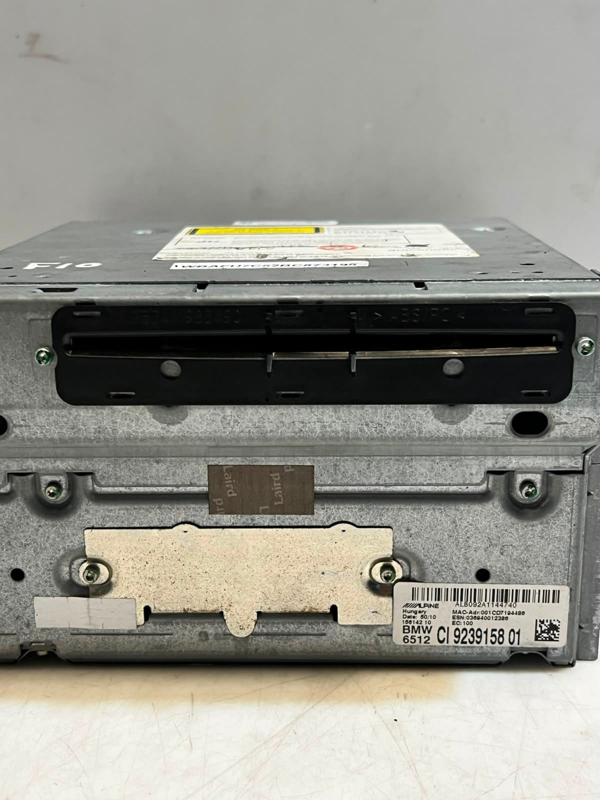 BMW F01 F02 F04 F10 F11 Navigation Head Unit Cic Idrive Professional 9239158 