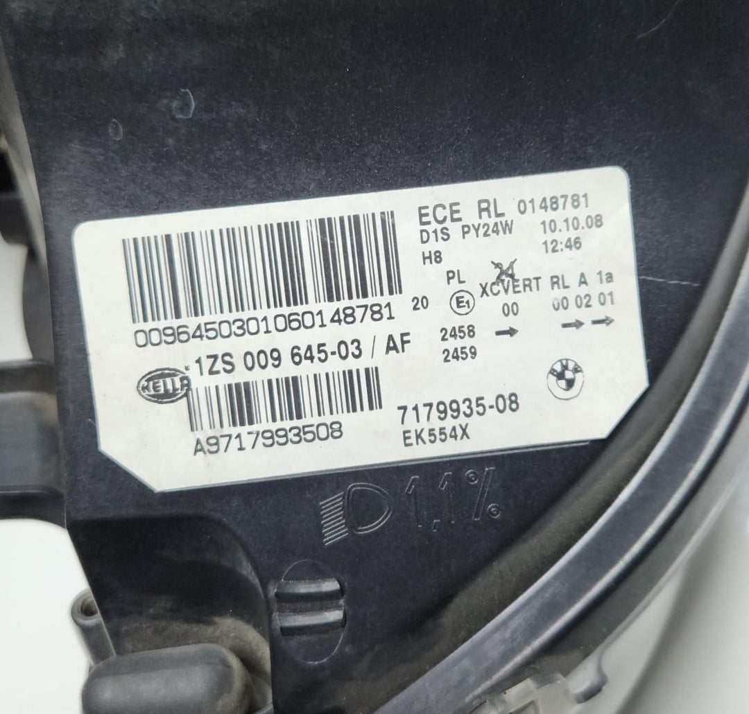 2008-2014 BMW X6 Xenon Headlight 7179935 X6 E71 OEM ECE LHS