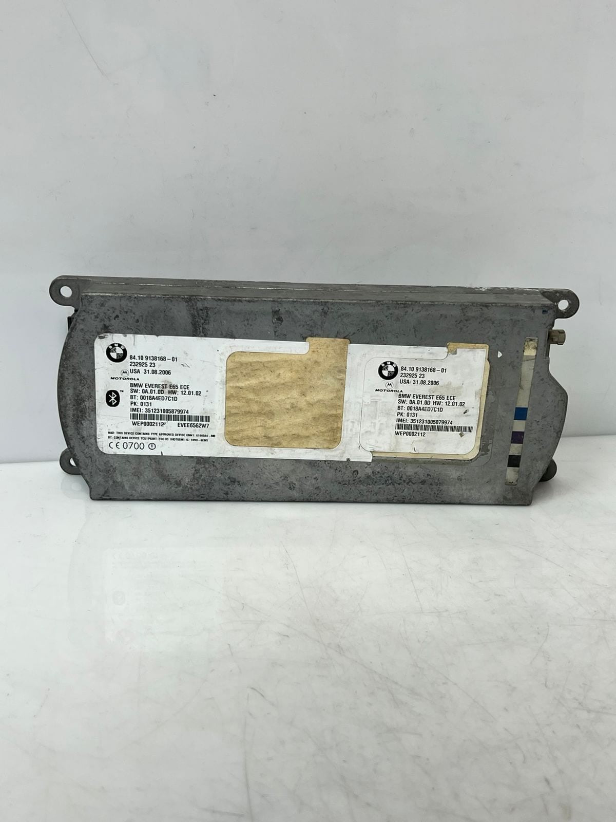 2002-2005 BMW 745i E65 E66 Bluetooth Telematics Control Unit Module 9138168 OEM