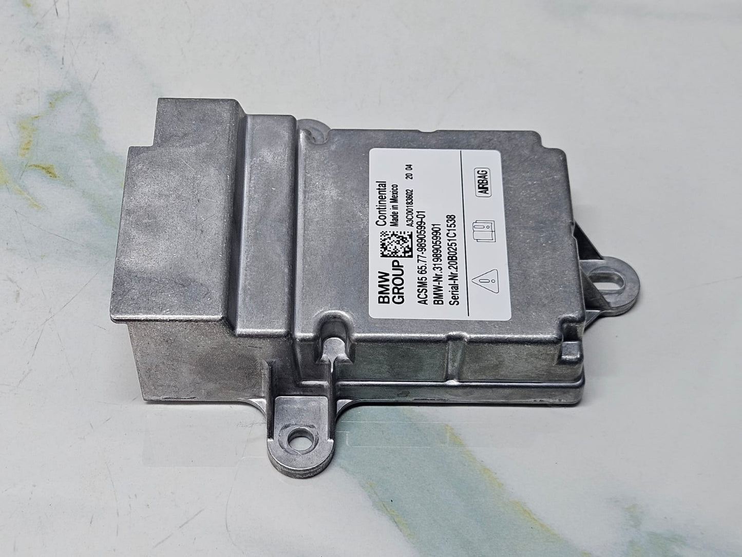 BMW X3 G01 SRS CONTROL MODULE UNIT 9890599 OEM USED