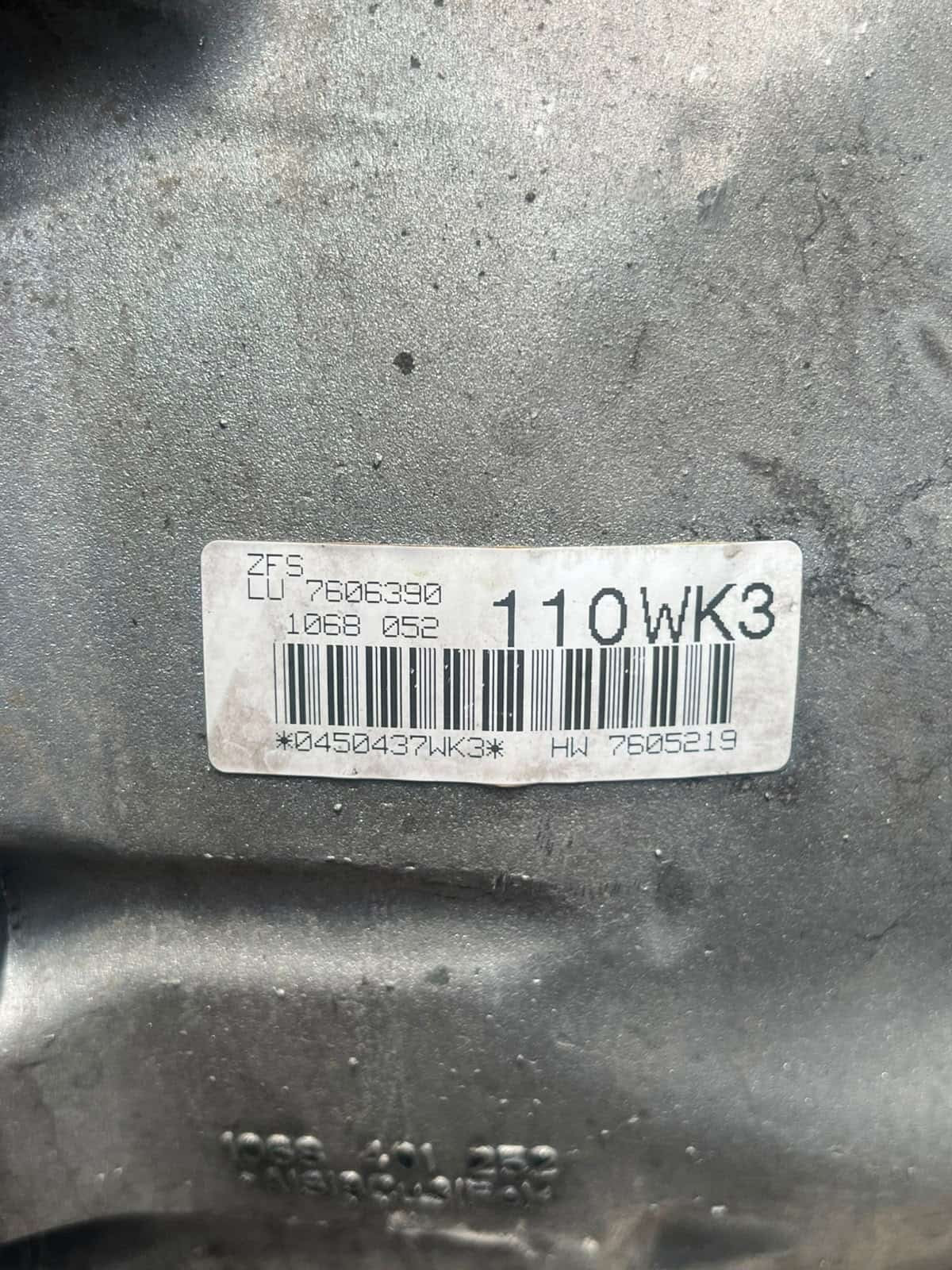 2009 BMW X5 E70 3.0sd M57N2 GA6HP26Z Automatic Transmission Gearbox 7606390