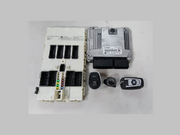 BMW 320d N47N F30 2013 ENGINE CONTROL ECU KIT 8573259