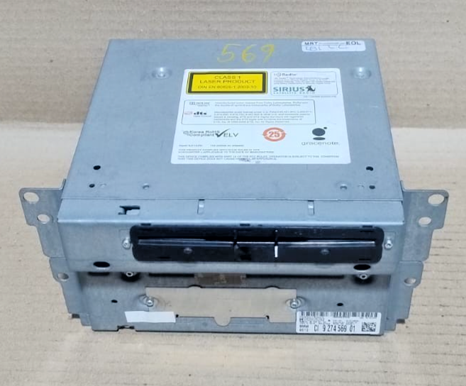 BMW 5  6 SERIES F10 F11 F12 F13 F06 SAT NAV RADIO HEADUNIT OEM CI -  9274569