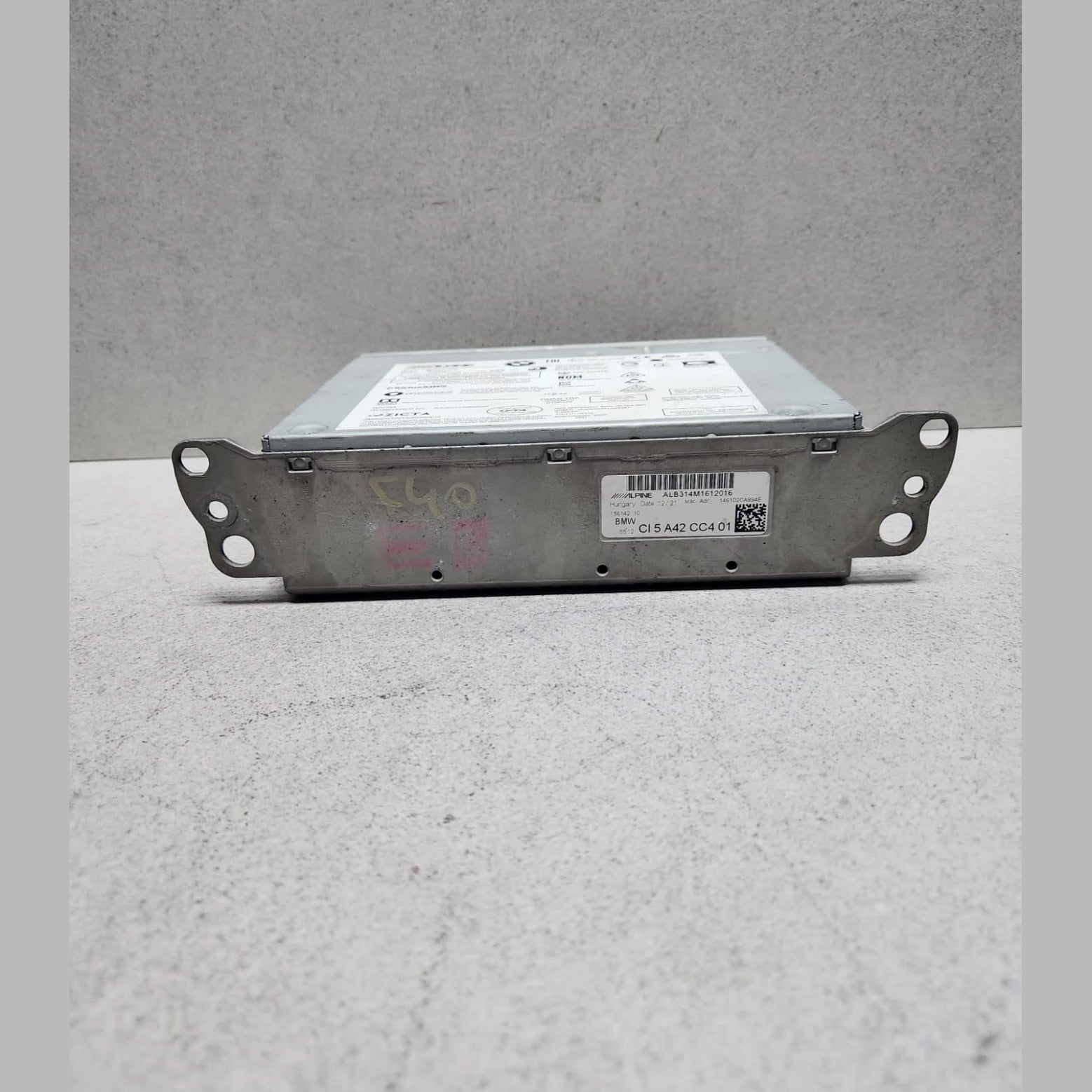 BMW Multimedia Head Unit 5A42CC4 1 Series F40 F44