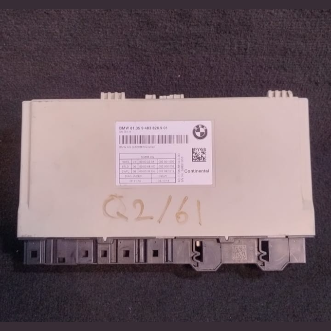 BMW F-SERIES/G-SERIES FRONT DRIVER SEAT MEMORY MODULE ECU P/N 9483826