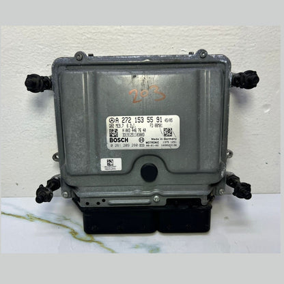 03-06 Mercedes W203 C-Class Engine Control Module Unit ECM ECU A272 1535591 OEM