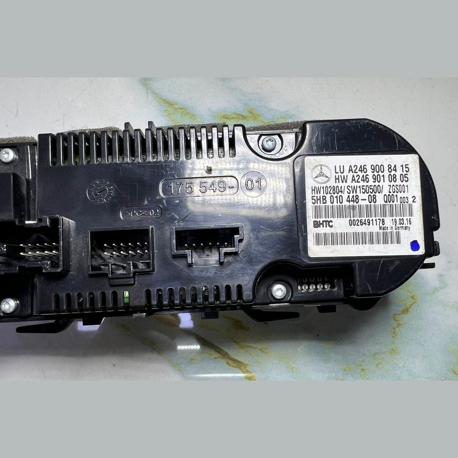 2016 Mercedes-Benz CLA200 Climate Control Unit A2469008415 A-Class W176