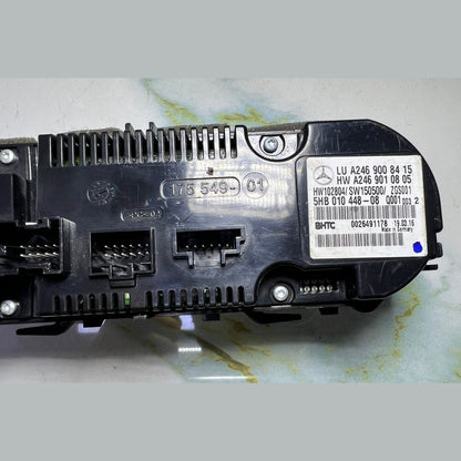 2016 Mercedes-Benz CLA200 Climate Control Unit A2469008415 A-Class W176
