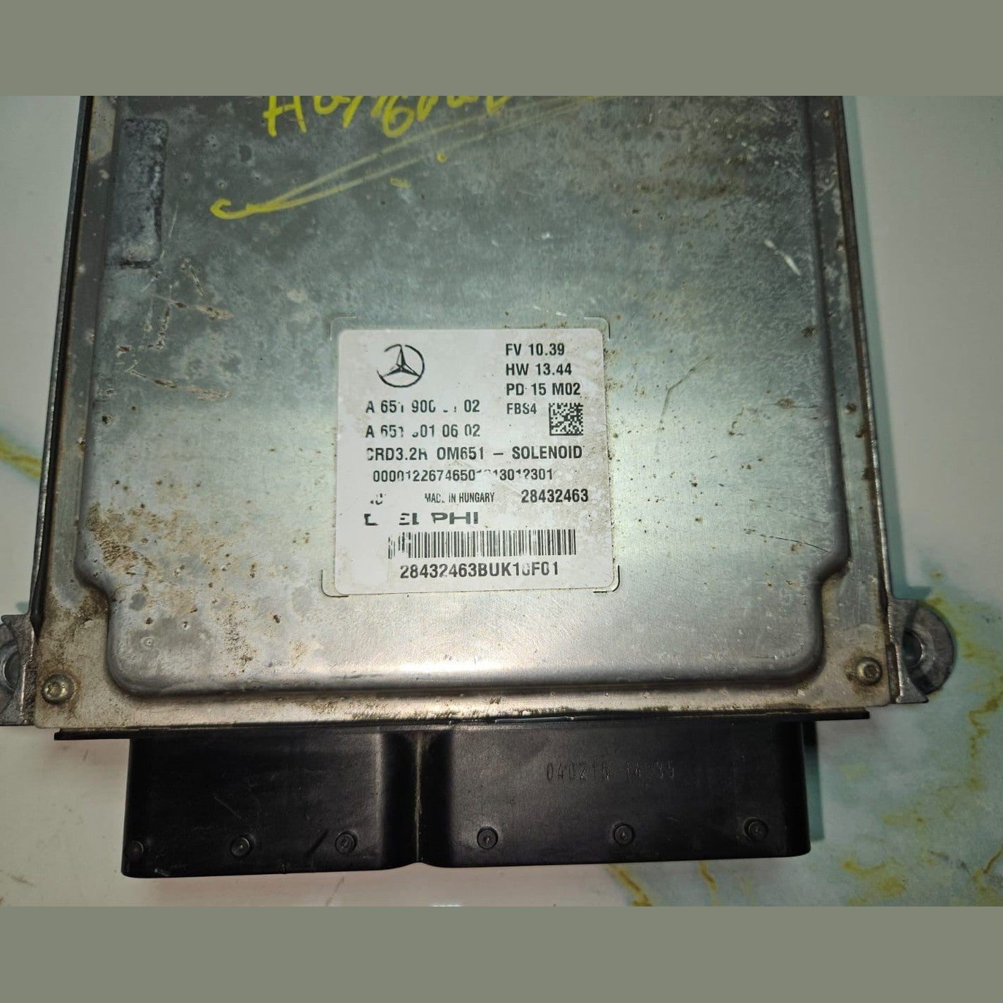 Mercedes W212 E-Class Hybrid Engine Control Module Unit ECM ECU A651 9000102 OEM