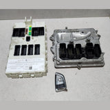 2017 BMW X5 Engine Control Module 8674949 N55 F16 3.0 ECU SET