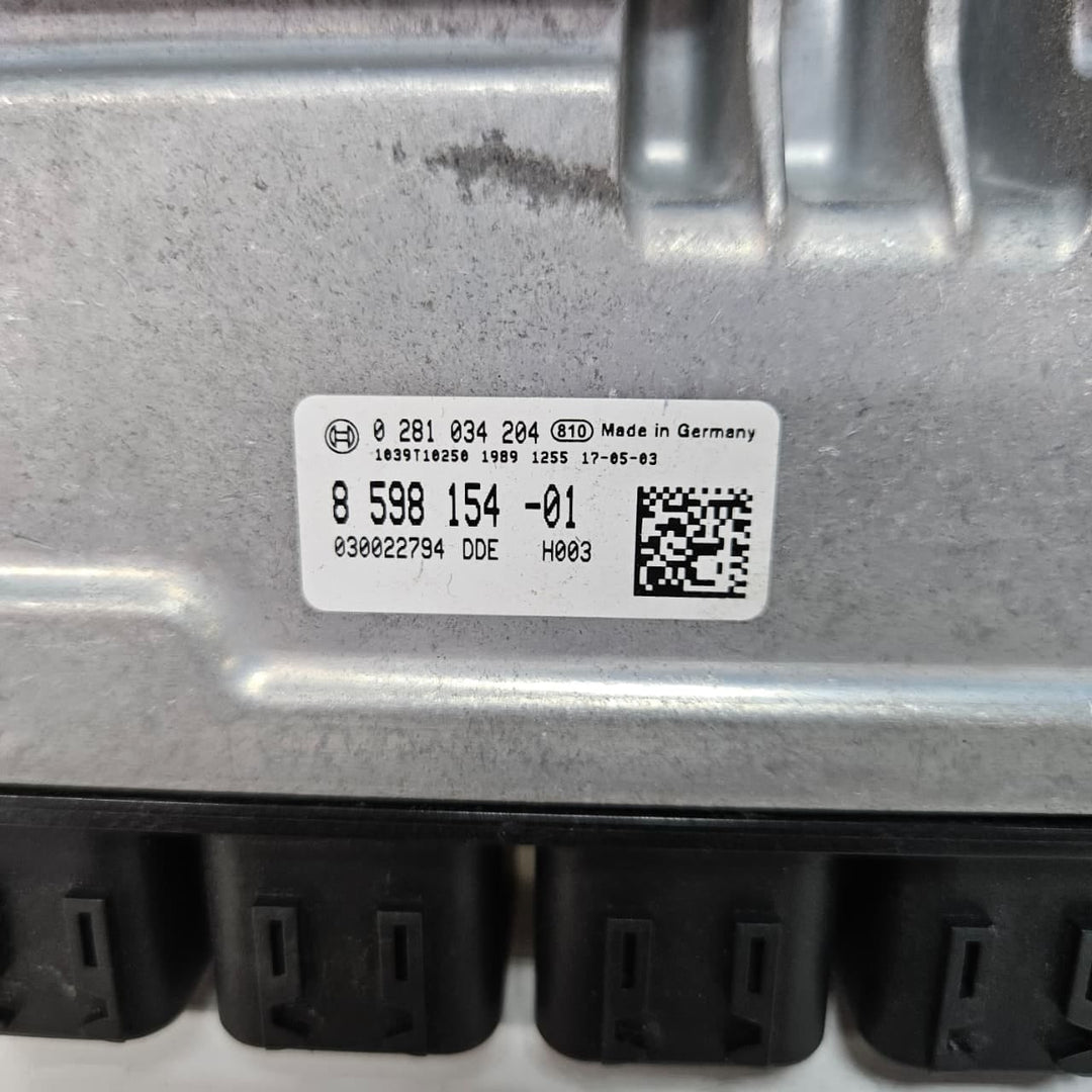 8598154-BMW 5 Series G30 530D B47 Engine Control Unit DDE Key Set ECU SET RHD