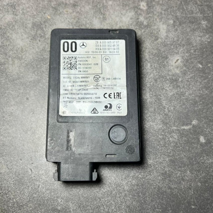 Mercedes CLA GLA Bumper Blind Spot Radar Distance Sensor Module A000 9059707