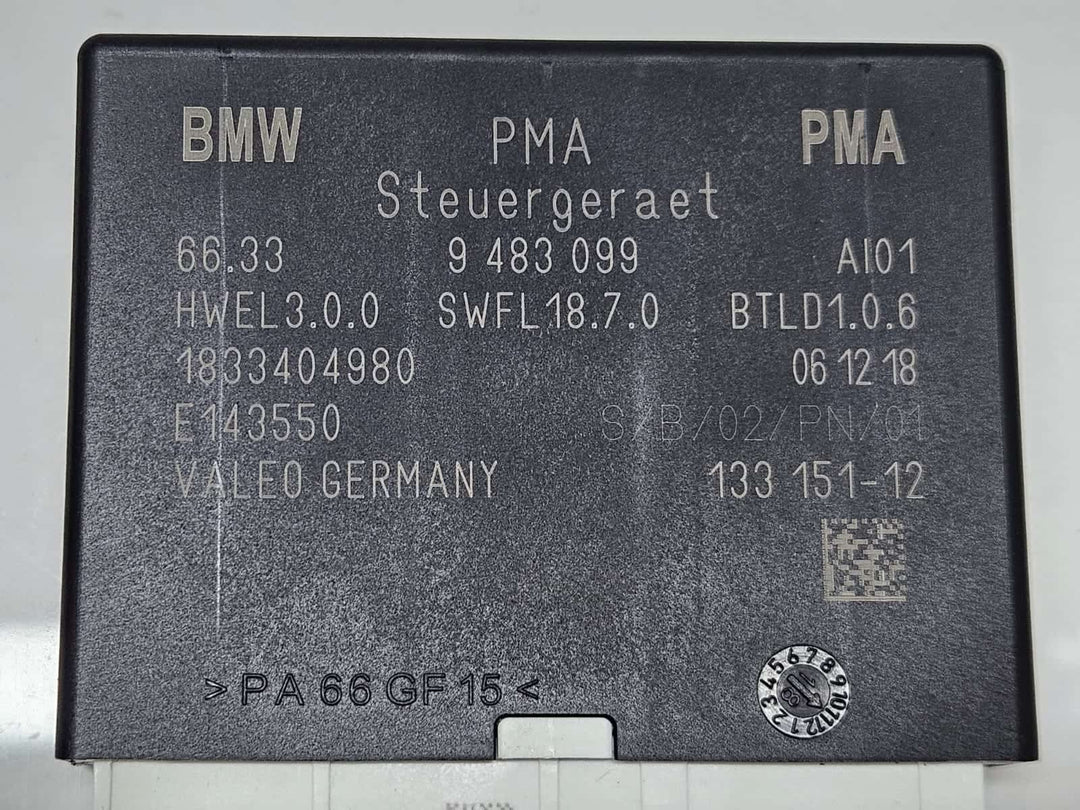 9483099-2015-2021 BMW X2 F39 RHD Parking Assist Control Module OEM
