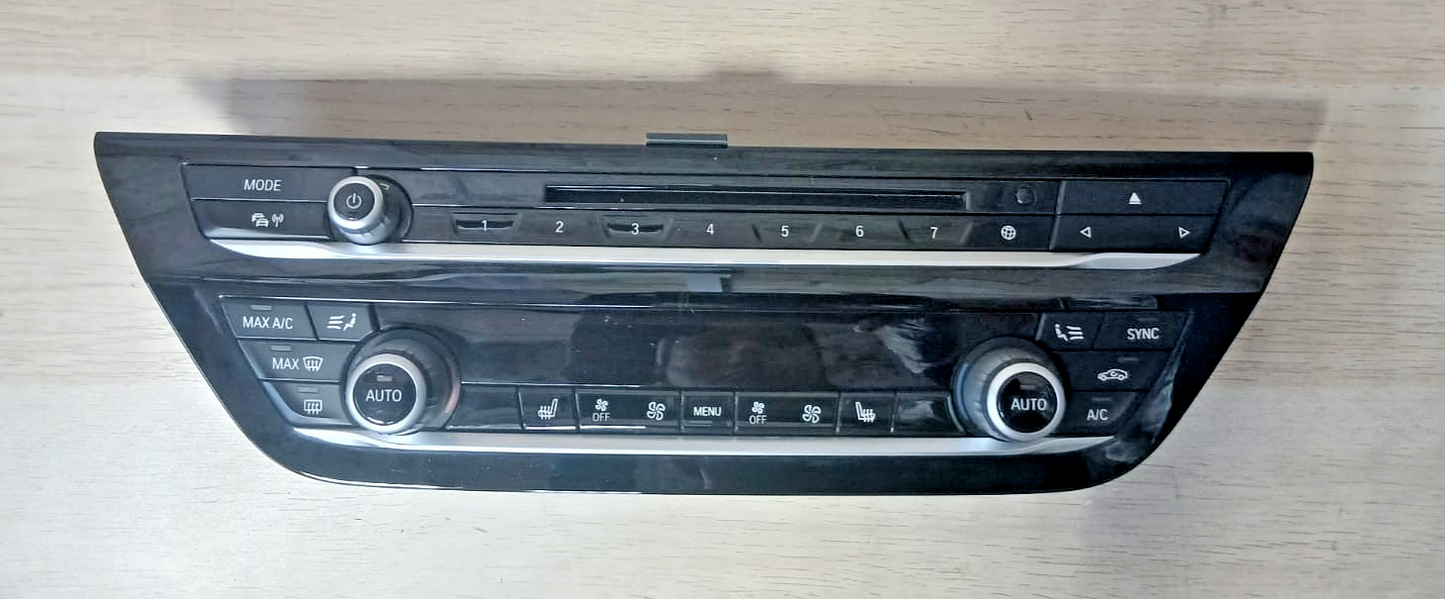 BMW 5 Series G30 G31 2019 AC Climate Control Heater Switch Panel OEM 7947869