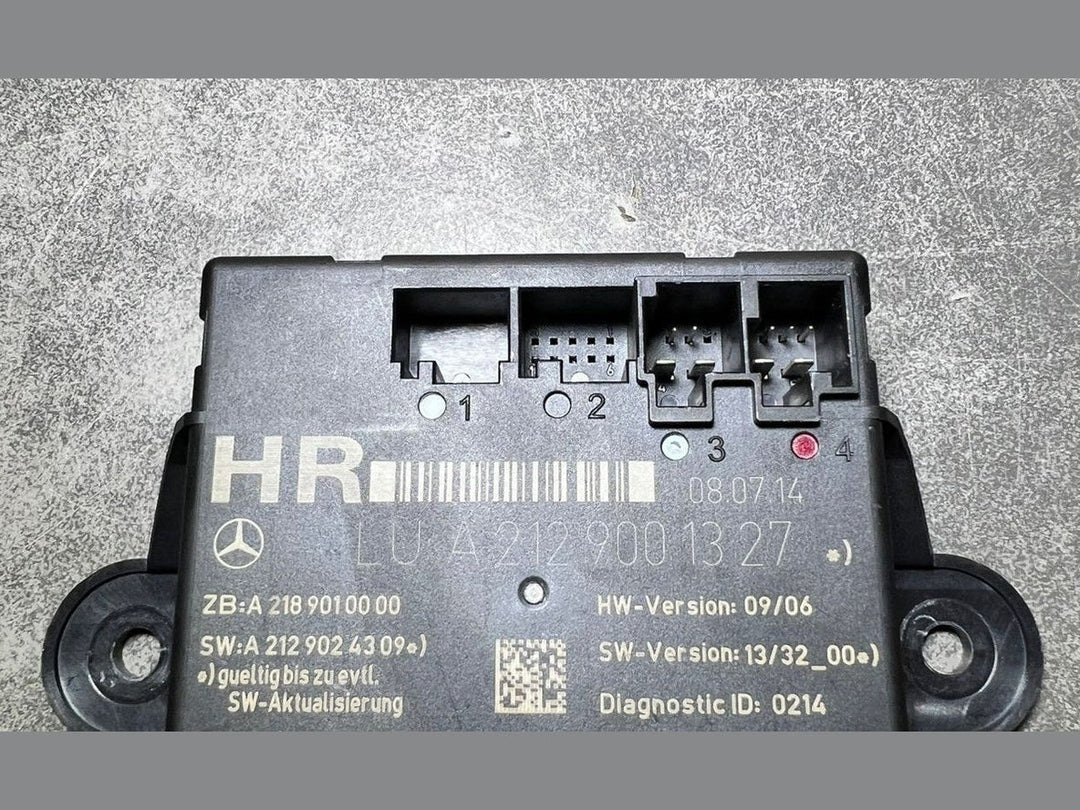 Mercedes-Benz W212 E-Class Rear Right Side Door Control Module A212 9001327 OEM