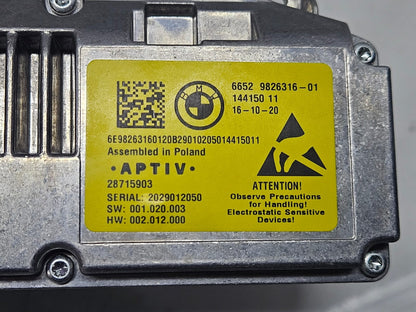 OEM BMW G05 G12 G15 G20 G22 G30 G80 F90 Driver Assistance Camera System 9826316