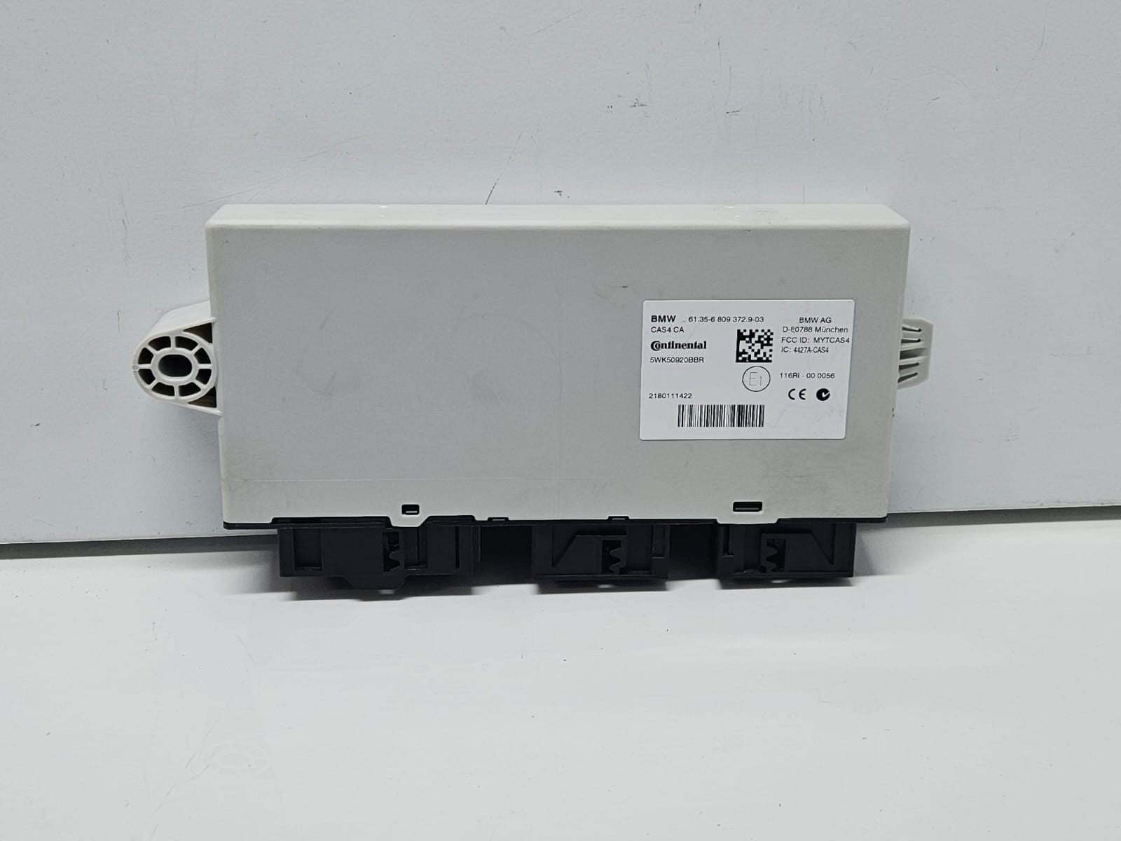 6809372-2012-2018 BMW X4 F26 N57 RHD CAS4 Control Module ECU OEM