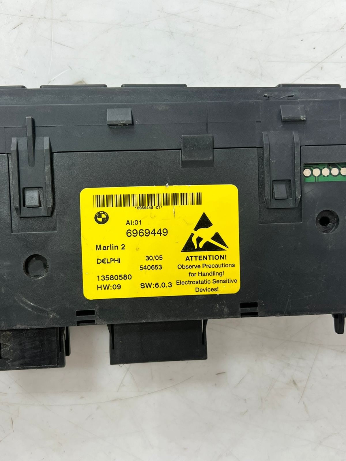 2003-2007 BMW M5 5' E60 E61 Control Switch Panel Center Console 6969449 OEM