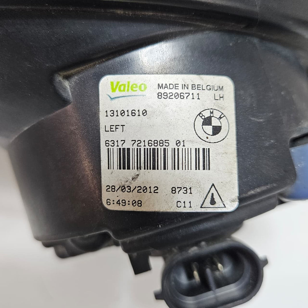 2011-2016 BMW 5 Series F10 528i 53 Front Left Fog Light 7216885 USED