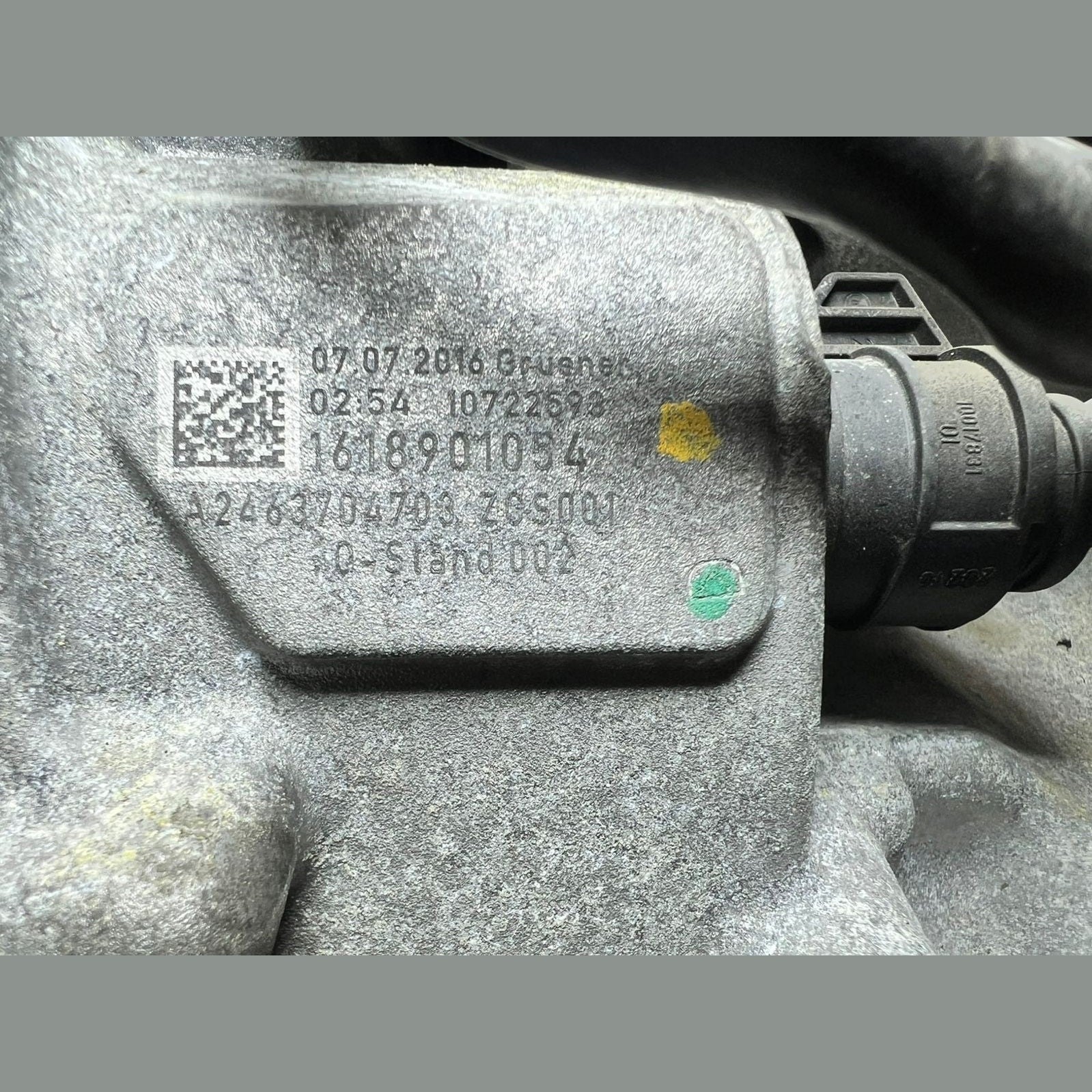 Mercedes-Benz W246 CLA W176 Automatic Transmission Gearbox 724.011 A246 3704003