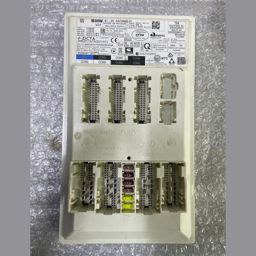 OEM BMW i20 BDC Basic Computing Platform 5A72999 Brand New ANATEL
