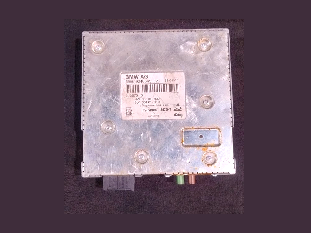 BMW E90 E91 E70 E71 E89 3 X5 X6 Z4'ies TV MODULE WITH VIDEO CARD ISDB-T  9240645
