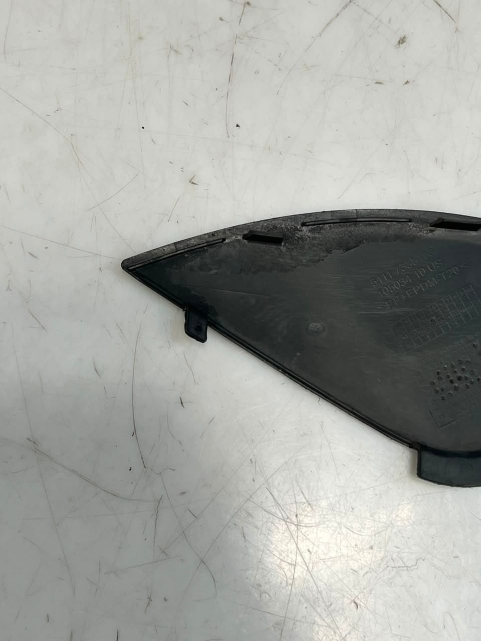 2015 BMW X4 F26 Front Bumper Tow Hook Eye Cover 7338473 OEM
