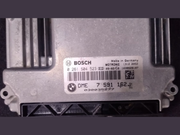 BMW 1 Series E87 E81 116i 2009 Engine Control Unit DME 7591162
