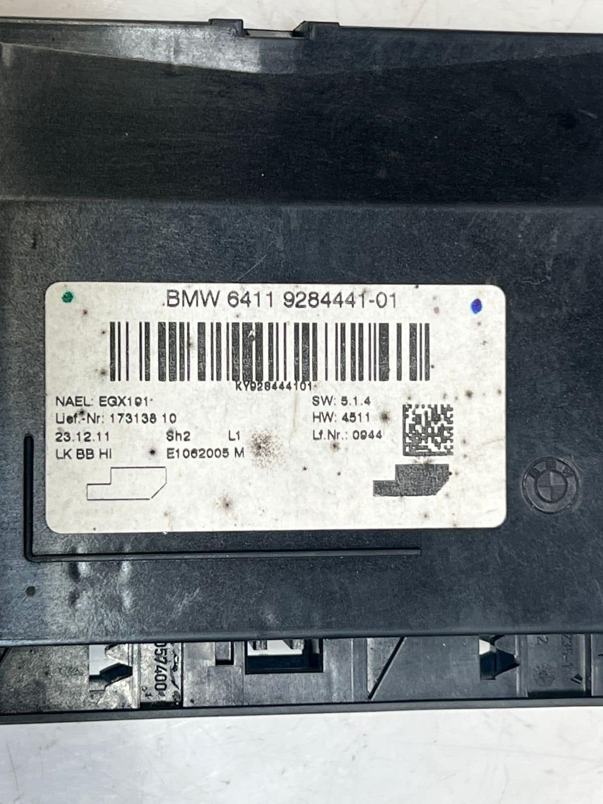 BMW 320d 3 Series F30 F31 F35 Climate Control Panel MODULE 9284441 OEM