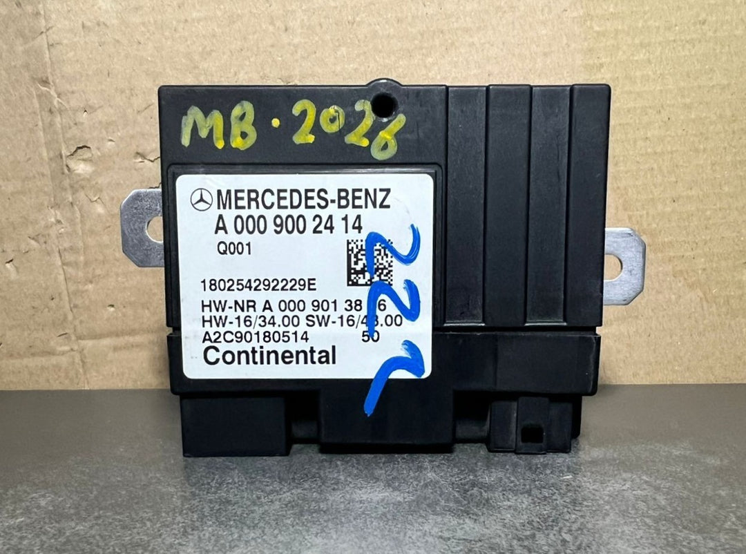 2015-2020 Mercedes S-Class W222 W205 Fuel Pump Control Module A000 9002414 OEM