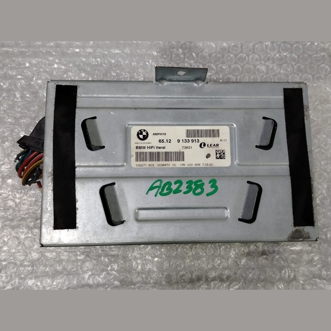OEM BMW X5 E70 Radio Amplifier Audio HIFI Amplifier Sound 9133913 LEAR