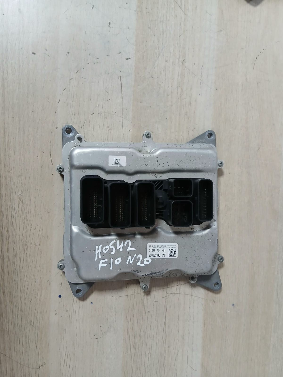 2011 BMW 528i F10 N20 Engine Control Unit SET DME+ CAS4 CA + 1KEY 7635714